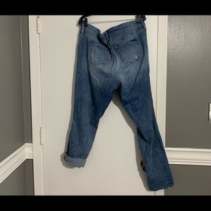 Torrid Boyfriend Jeans with Net Insert